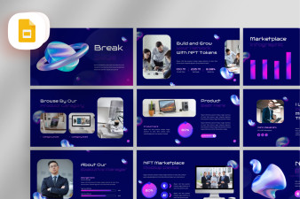 NFT Marketplace Google Slide Template